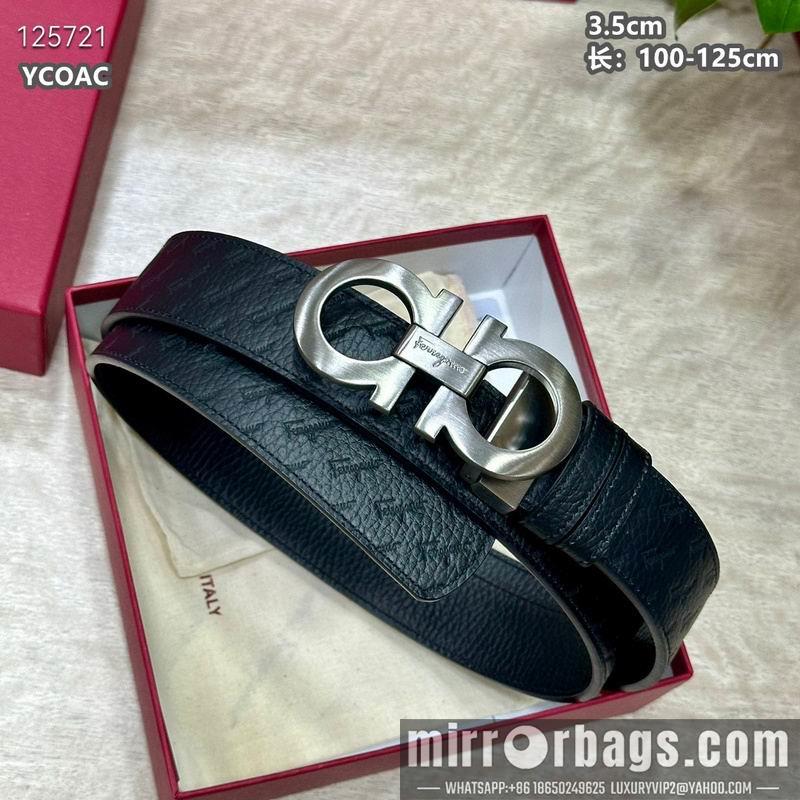 Ferragamo belt 35mmX100-125cm 8L33