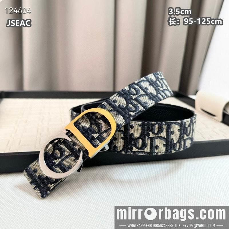 Dior belt 35mmX95-125cm 8L21