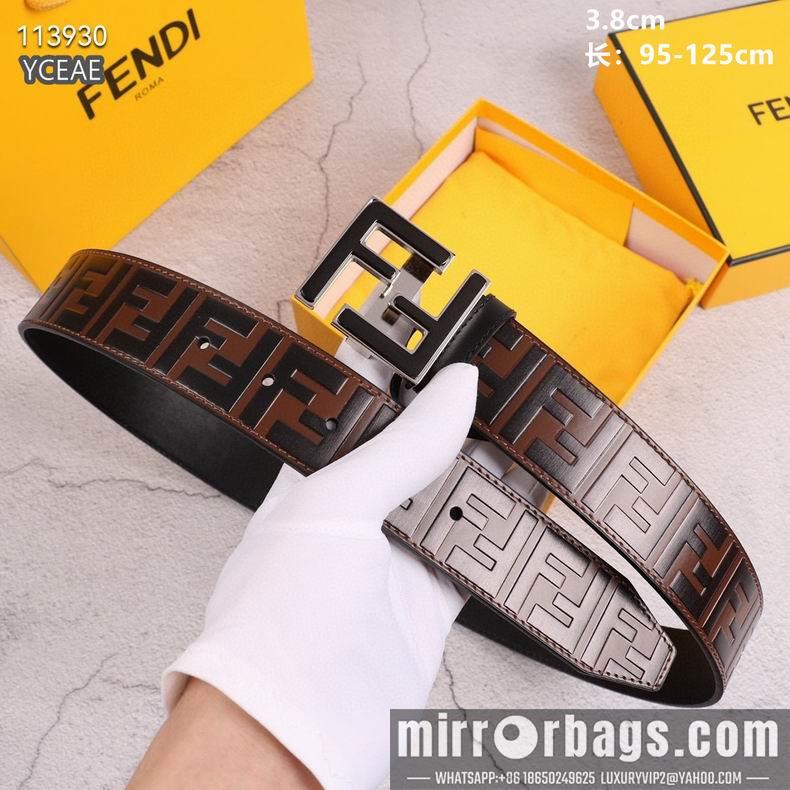 Fendi Belt 38mmX95-125cm 8L03