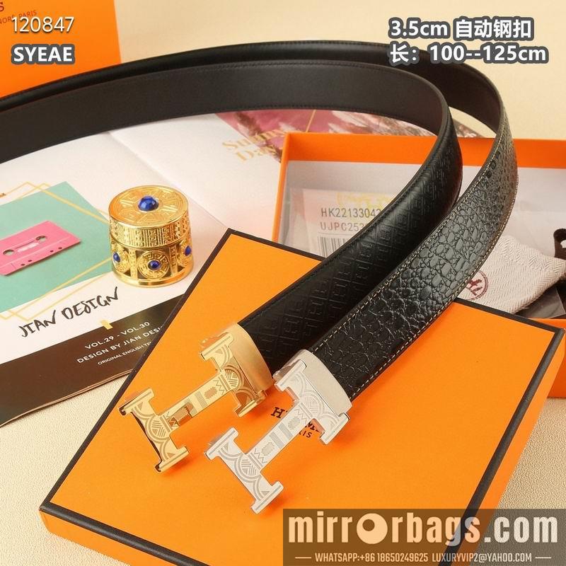 Hermes belt 自动带35mmX95-125cm 8L072009