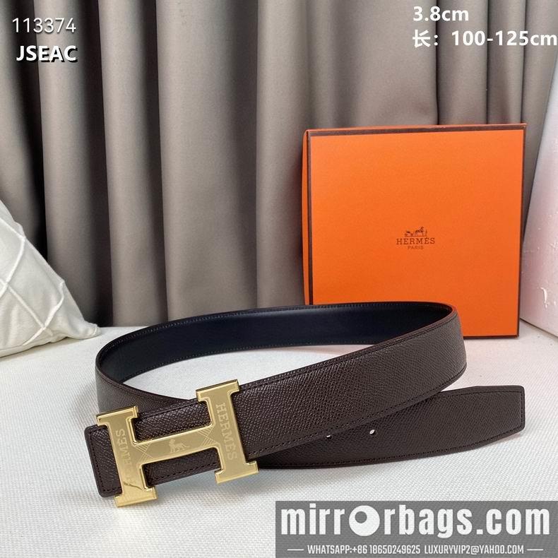 Hermes belt 38mmX100-125cm 8L082503