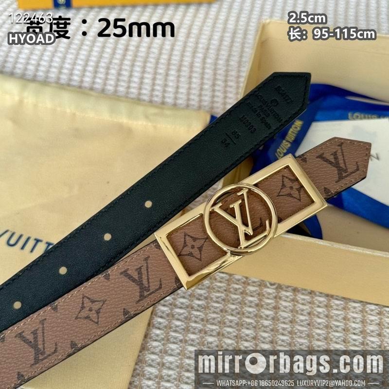 LV belt 25mmX95-115cm 8L15