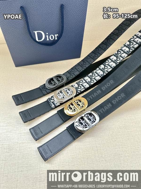 Dior belt 35mmX95-125cm 8L42