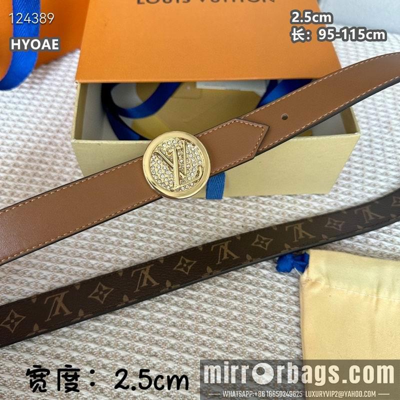 LV belt 25mmX95-115cm 8L13