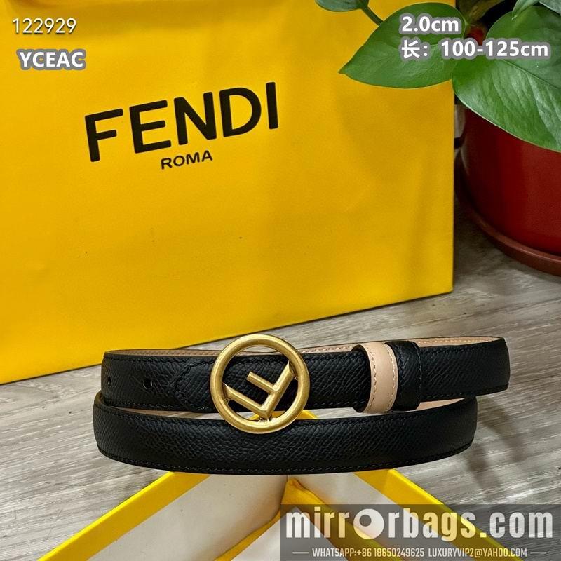 Fendi belt 20mmX100-125cm 8L22