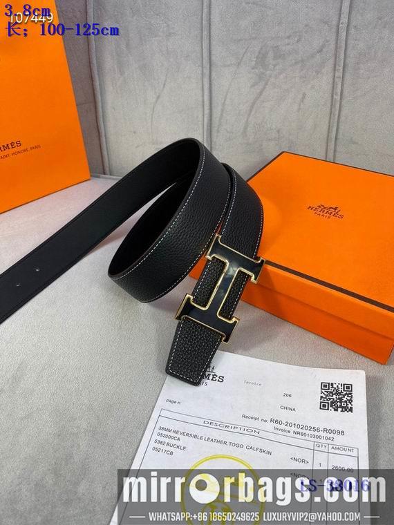 Hermes Belt 38mm 100-125cm 8L98