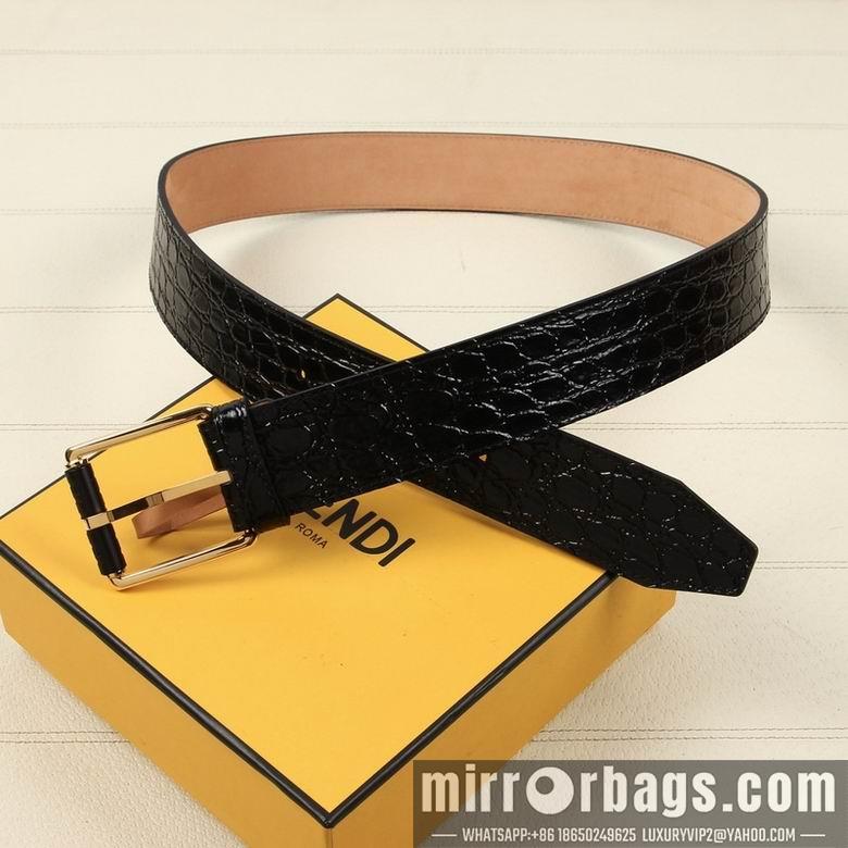 Fendi Belt 38mmX95-125cm 7D32