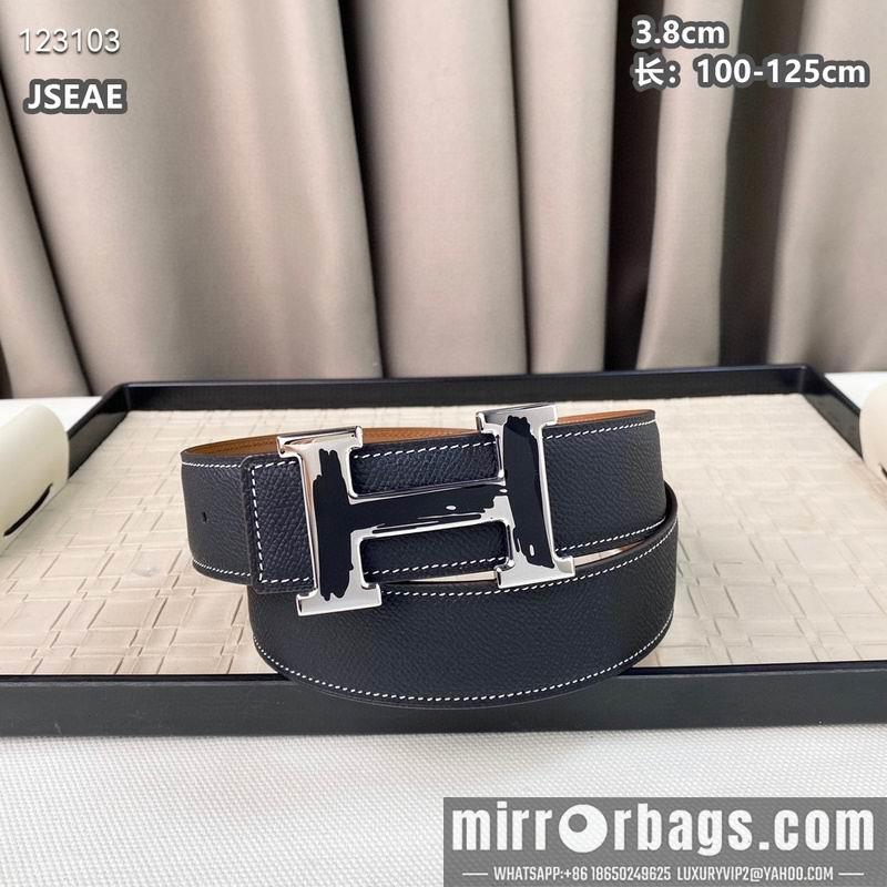 Hermes belt 38mmX100-125cm 8L12