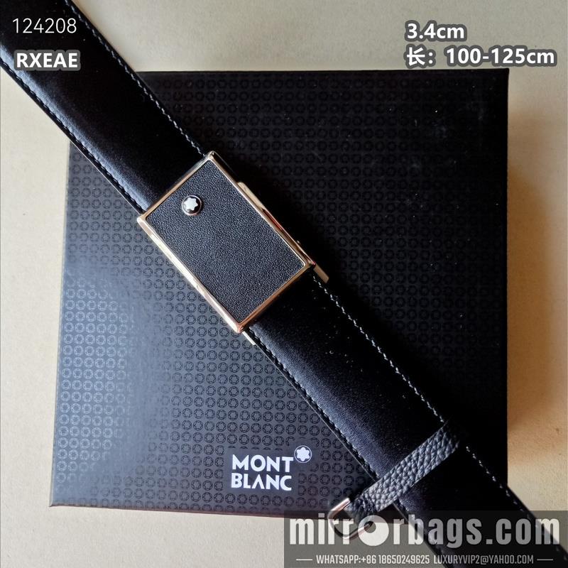 Montlanc belt 34mmX100-125cm 8L10