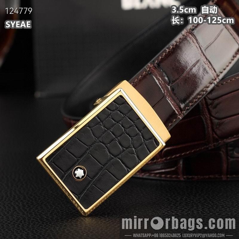 Montlanc belt 35mmX100-125cm 8L35