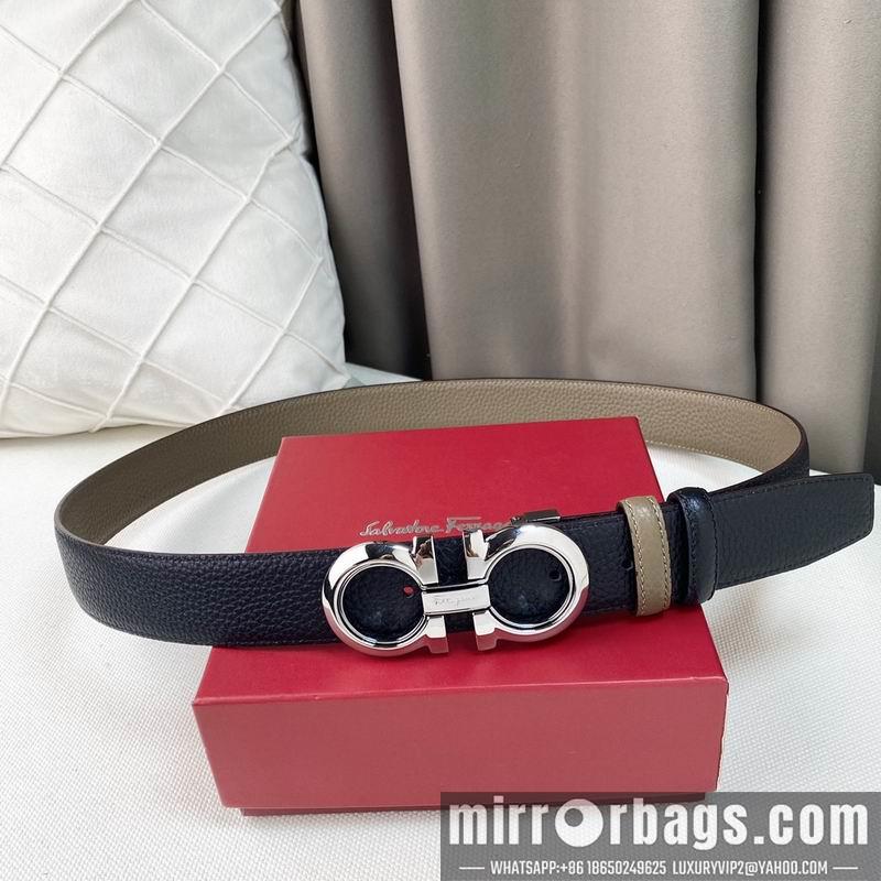 Ferragamo belt 35mmX95-125cm 7D06