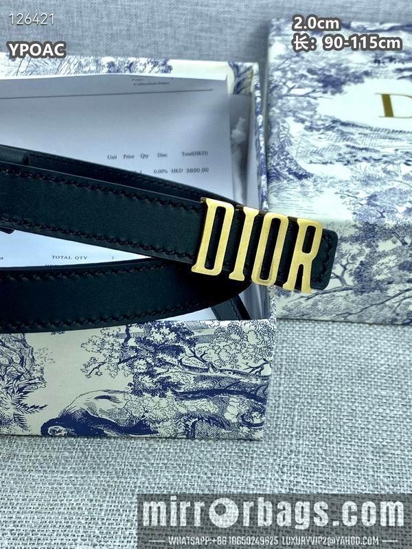 Dior belt 20mmX90-115cm 8L02