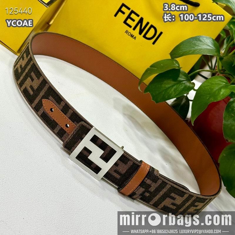 Fendi belt 38mmX100-125cm 8L14