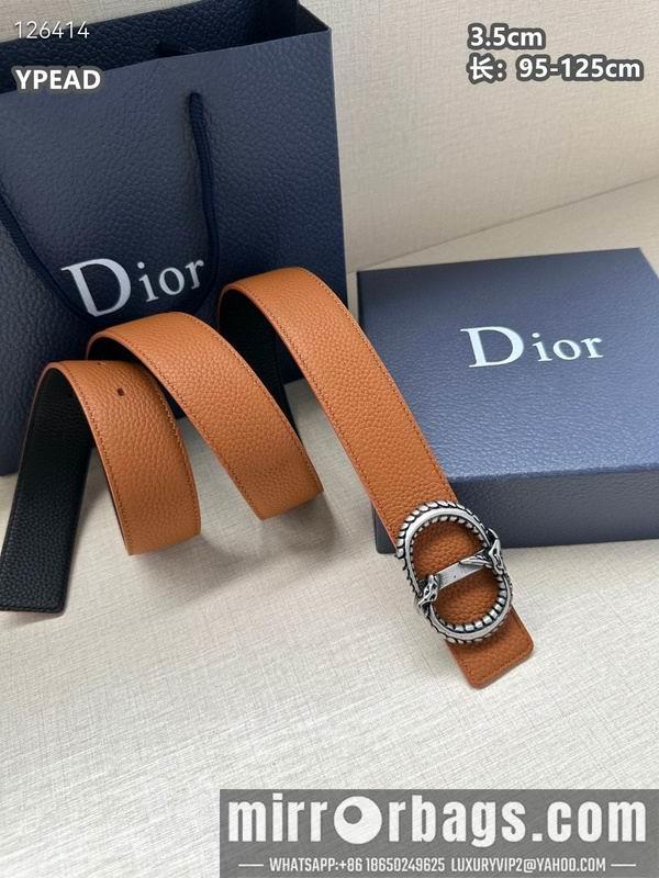 Dior belt 35mmX95-125cm 8L20