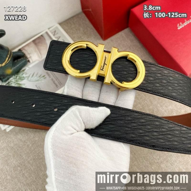 Ferragamo belt 38mmX100-125cm 8L20