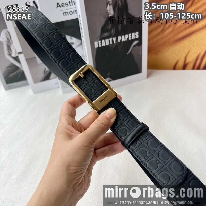 Ferragamo belt 35mmX105-125cm 8L113