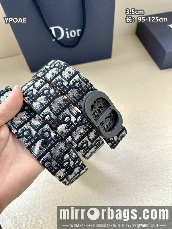 Dior belt 35mmX95-125cm 8L42