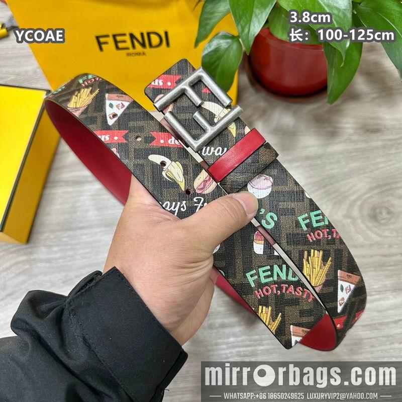 Fendi belt 38mmX100-125cm 8L32