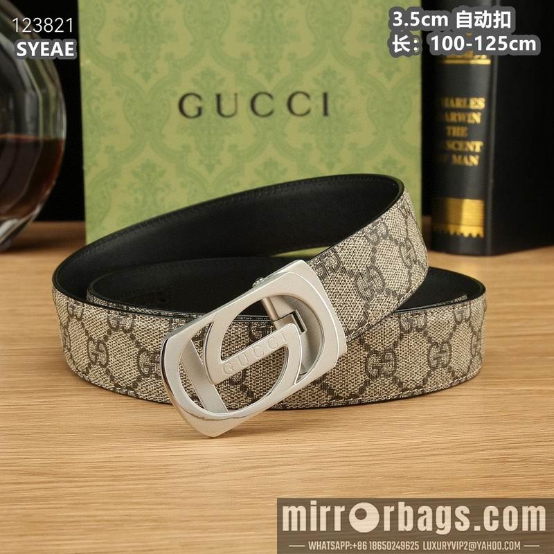 Gucci belt 35mmX100-125cm 8L47