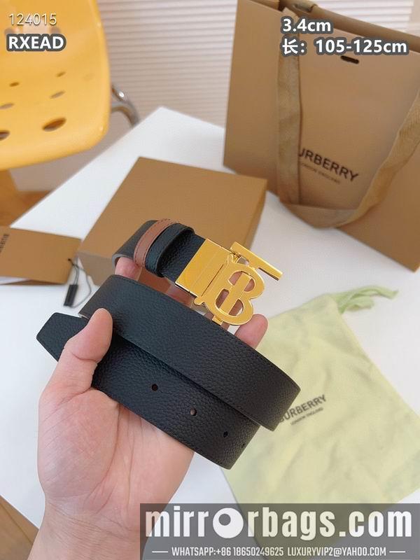 Burberry belt 34mmX105-125cm 8L07