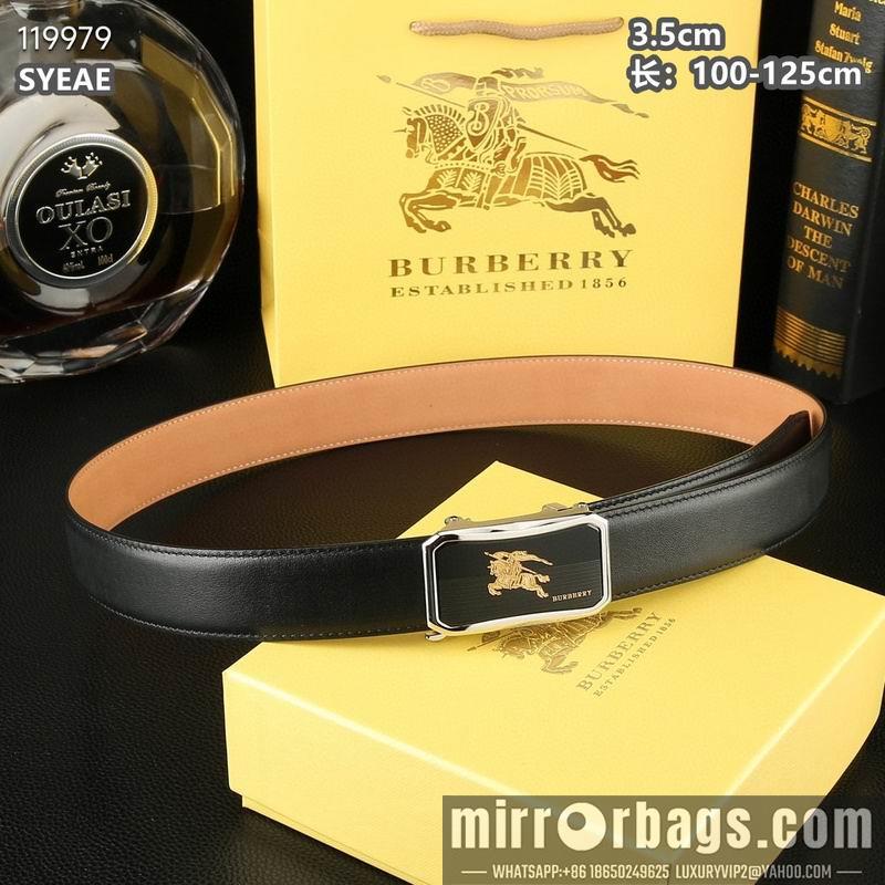 Burberry belt 35mmX100-125cm 8L3