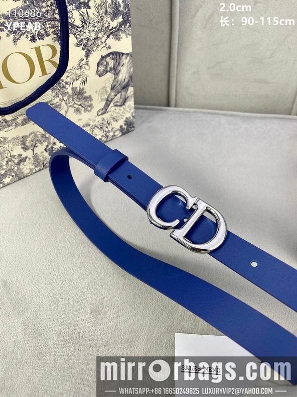 Dior Belt 20mmX90-115cm 8L04