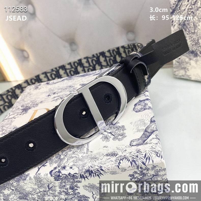 Dior belt 30mmX95-125cm 8L11