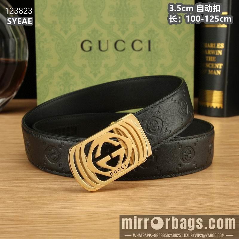 Gucci belt 35mmX100-125cm 8L45