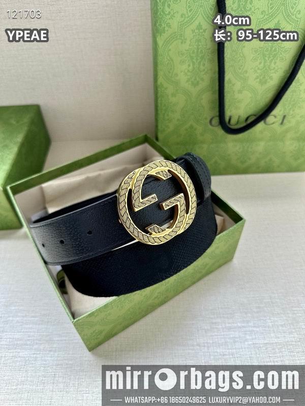 Gucci belt 40mmX95-125cm 8L128
