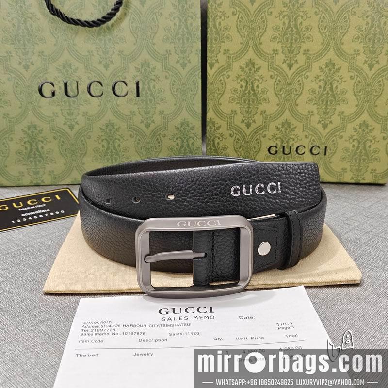 Gucci belt 38mmX90-125cm lb19