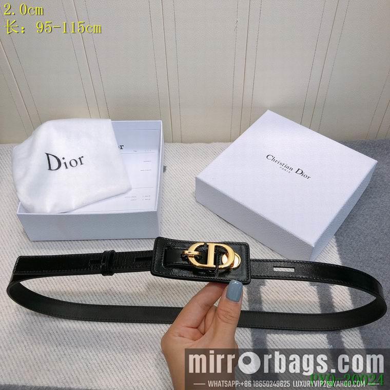 Dior Belt 20mmX95-115cm 8L16