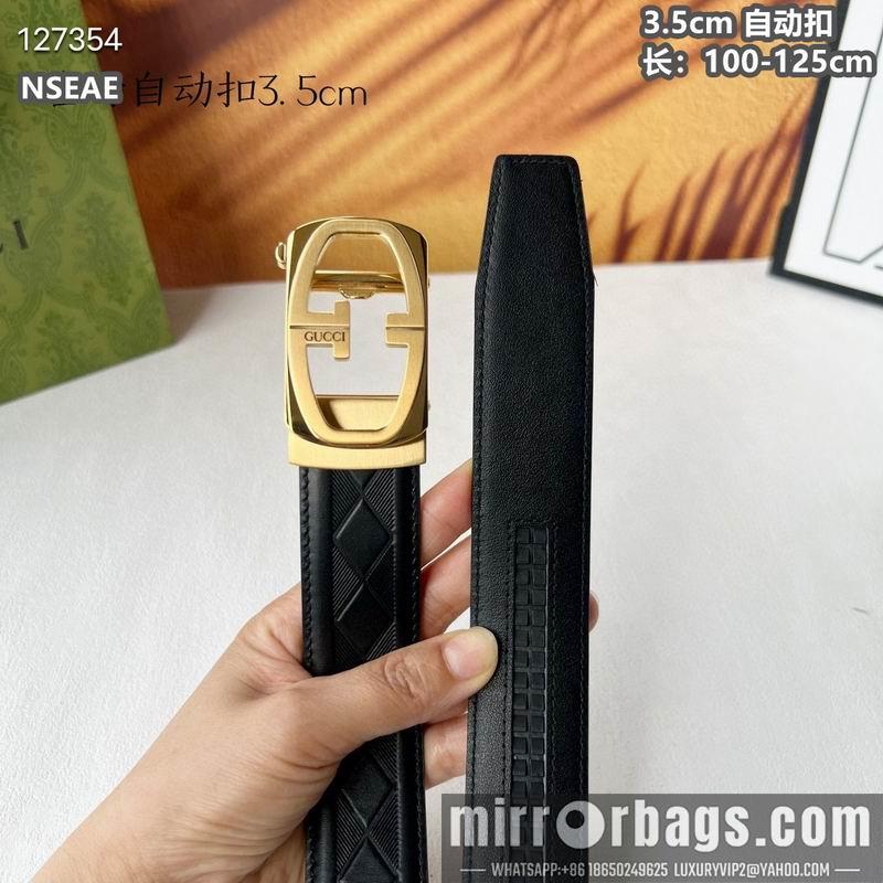 Gucci belt 35mmX100-125cm 8L80