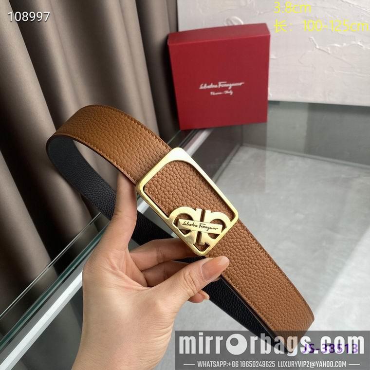 Ferragamo Belt 38mmX100-125cm 8L11