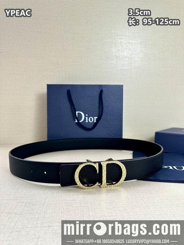 Dior belt 35mmX95-125cm 8L37