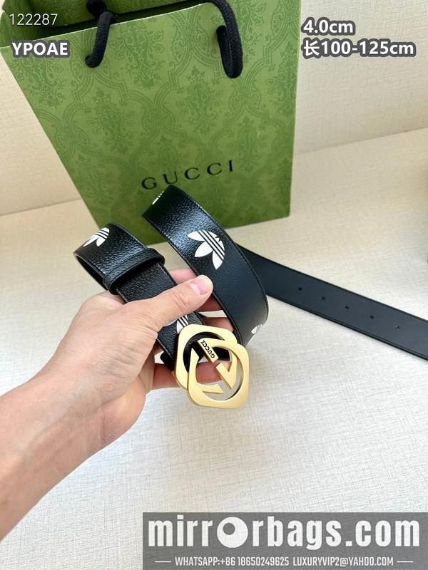 Gucci belt 40mmX100-125cm 8L136