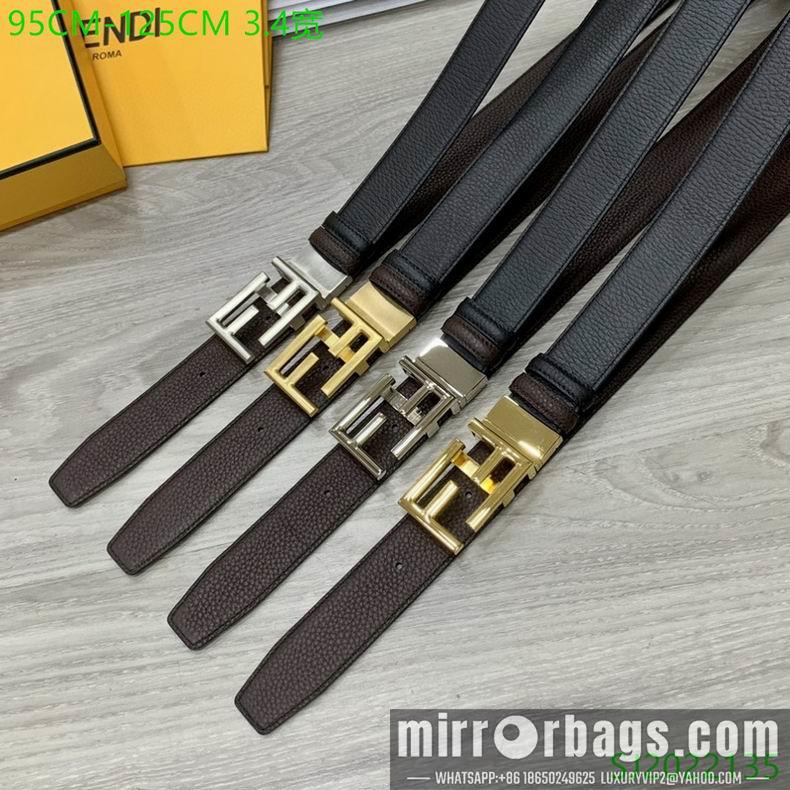 Fendi Belt 34mmX95-125cm 7D04