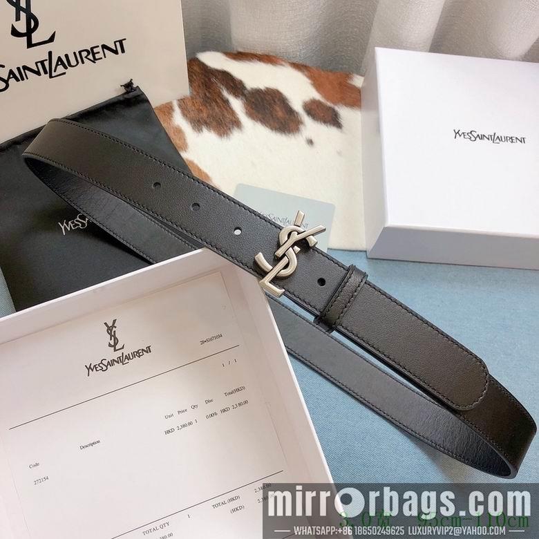 YSL Belt 30mmX95-110cm 7D01