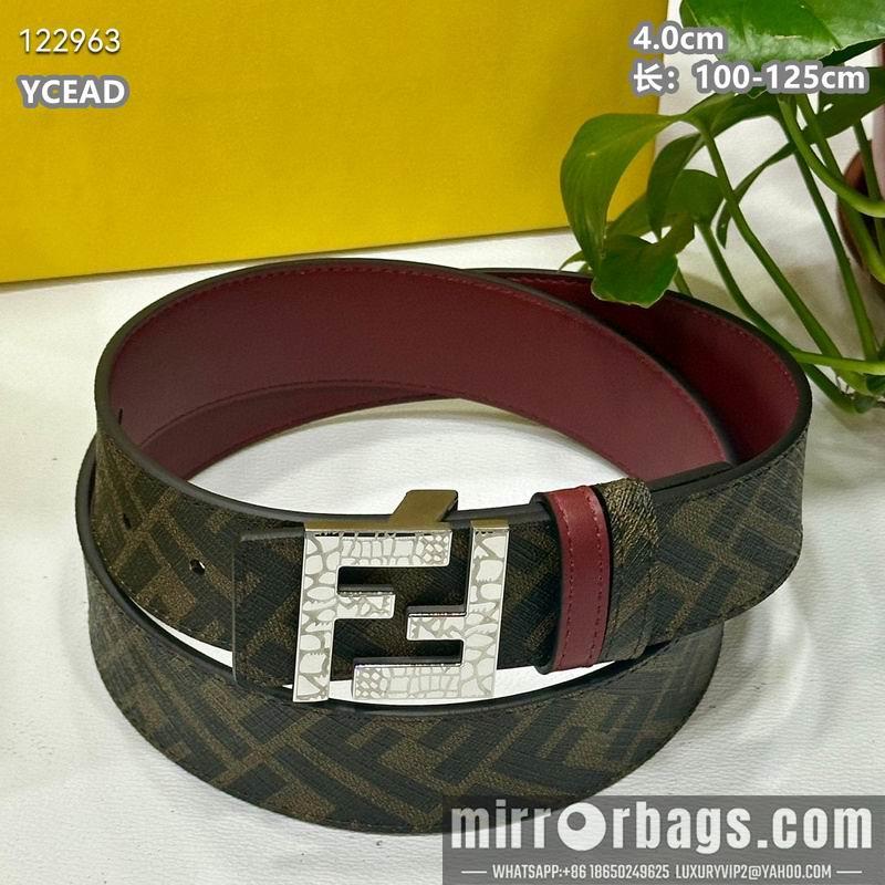 Fendi belt 40mmX100-125cm 8L89