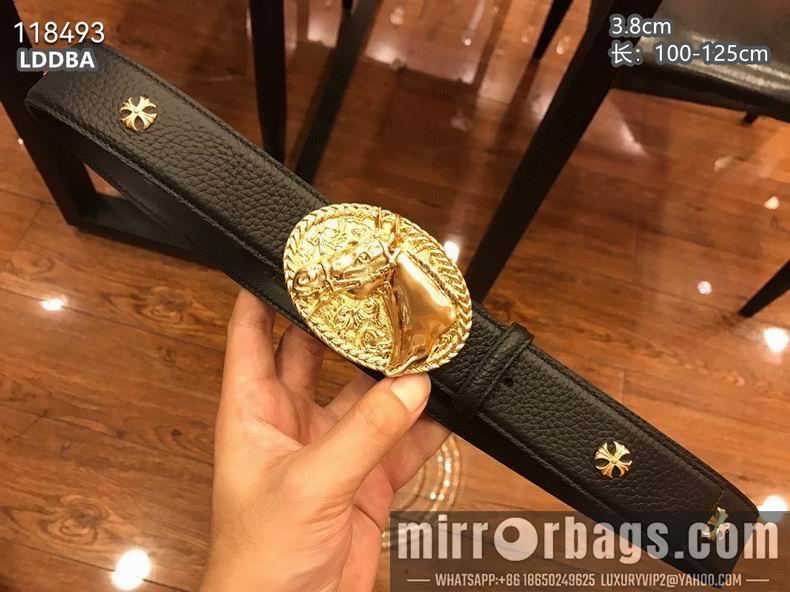 Chrome Hearts belt 38mmX100-125cm 8L14