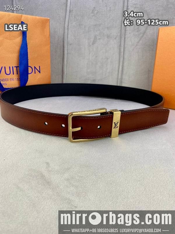 LV belt 34mmX95-125cm 8L27