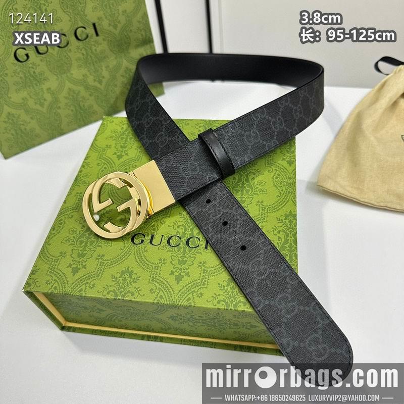 Gucci belt 38mmX95-125cm 8L09