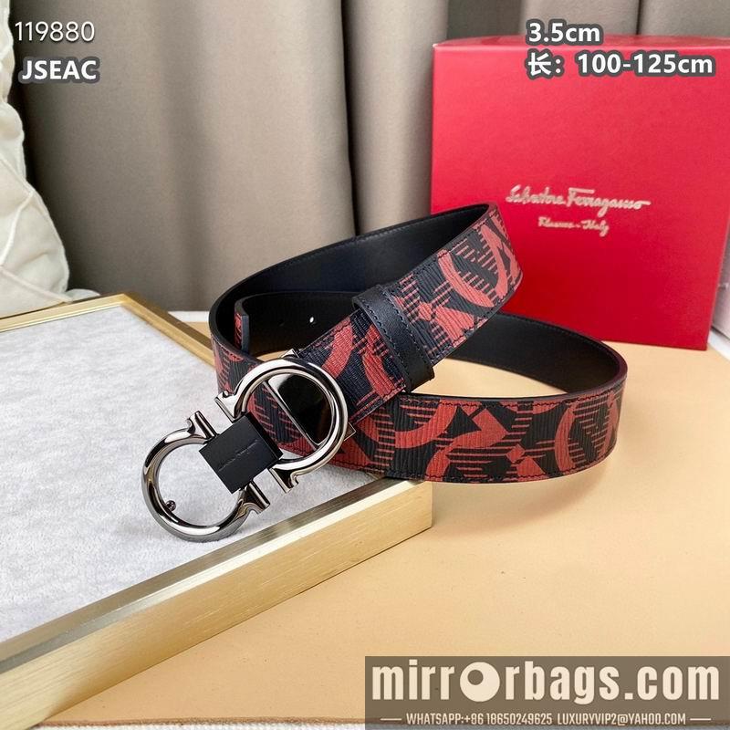 Ferragamo belt 35mmX100-125cm 8L072010