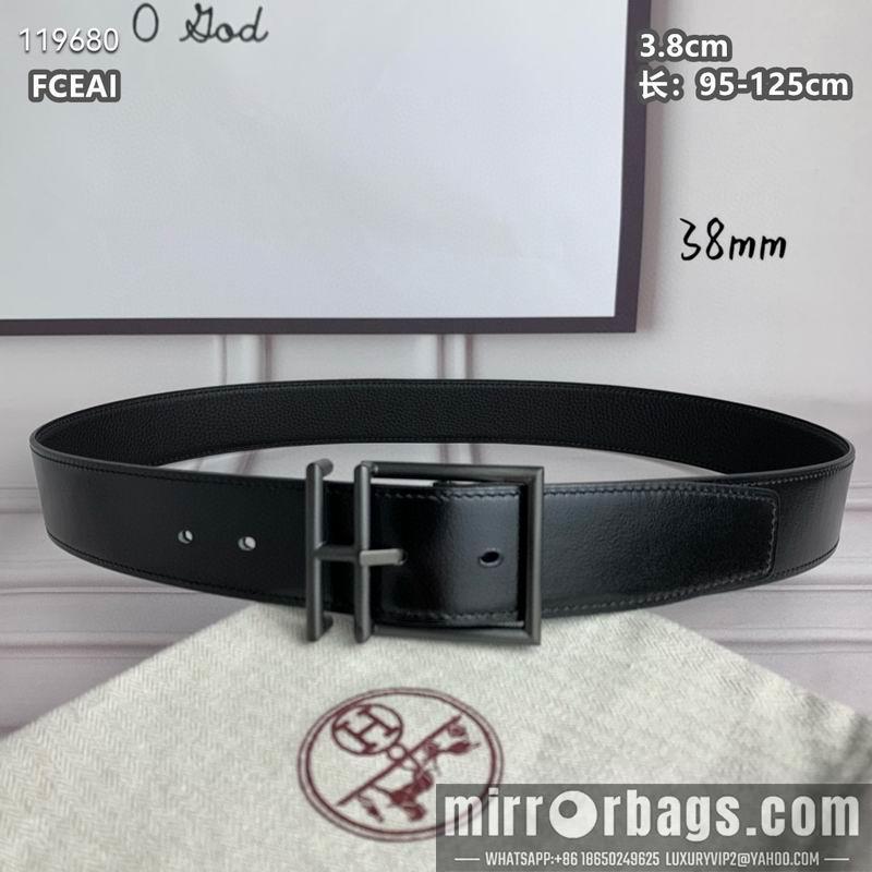 Hermes belt 38mmX95-125cm 8L040802