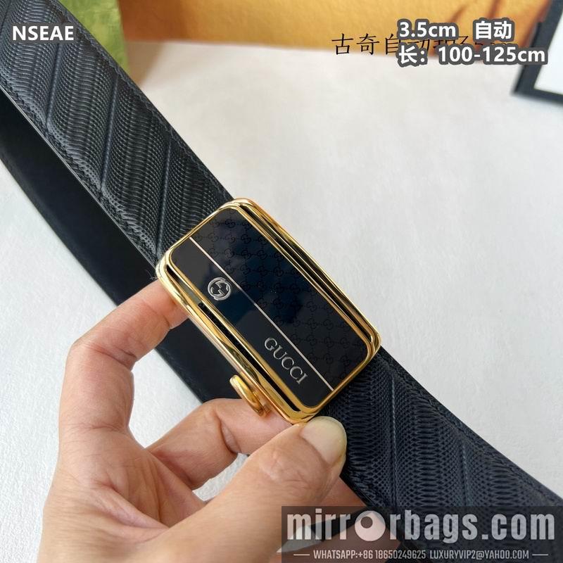Gucci belt 35mmX100-125cm 8L94