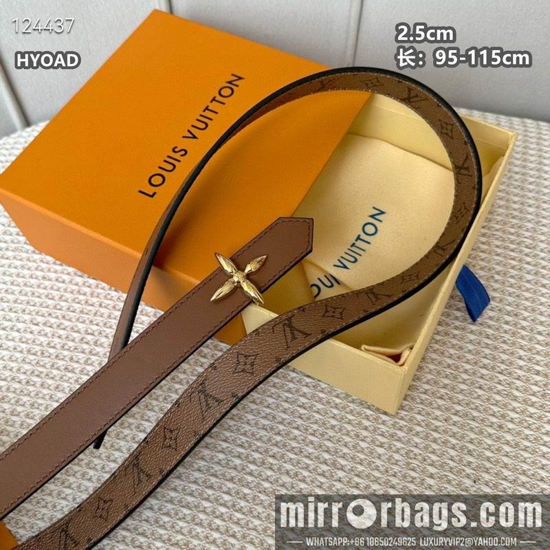 LV belt 25mmX95-115cm 8L14