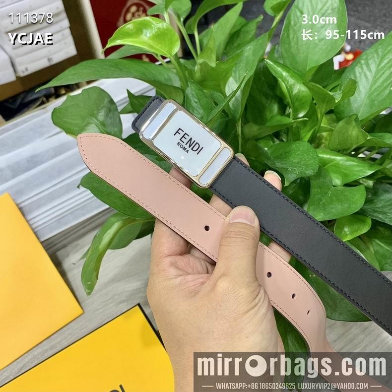 Fendi Belt 30mmX95-115cm 8L05