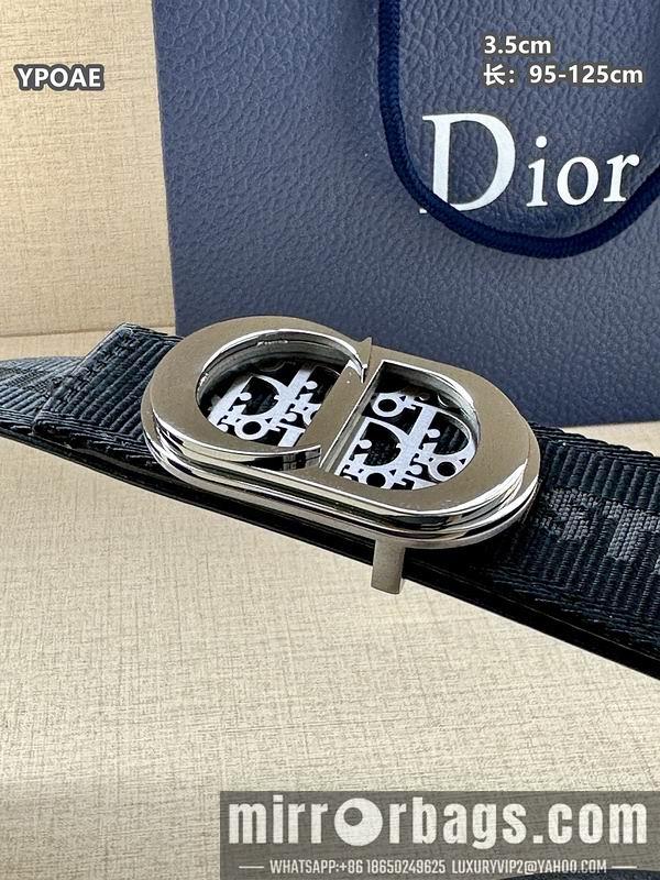 Dior belt 35mmX95-125cm 8L42