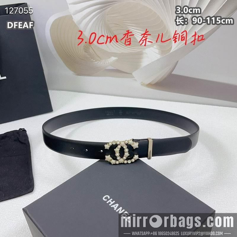 Chanel belt 30mmX90-115cm 8L32