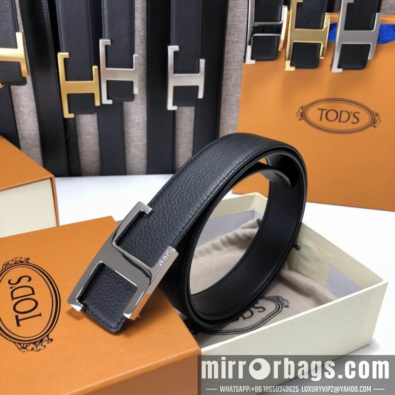 Tod's belt 34mmX95-125cm 7D03