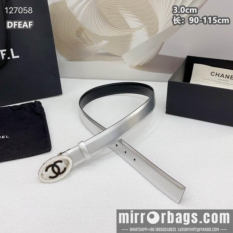 Chanel belt 30mmX90-115cm 8L34